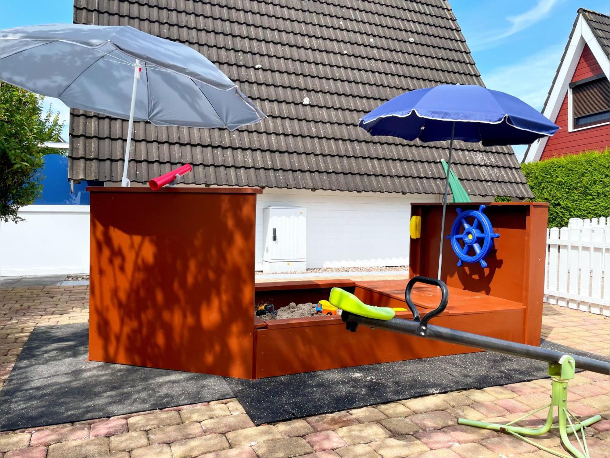 Familienfreundliches Ferienhaus In 5 Min Zum Strand Mit Terrasse Und Kostenlosem Parkplatz Cuxhaven Bagian luar foto
